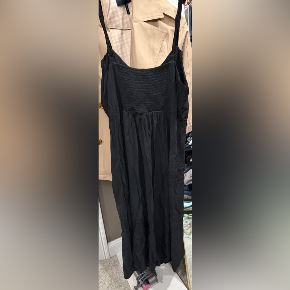 Old Navy Black Sleeveless Maxi Dress XL - Picture 7 of 7